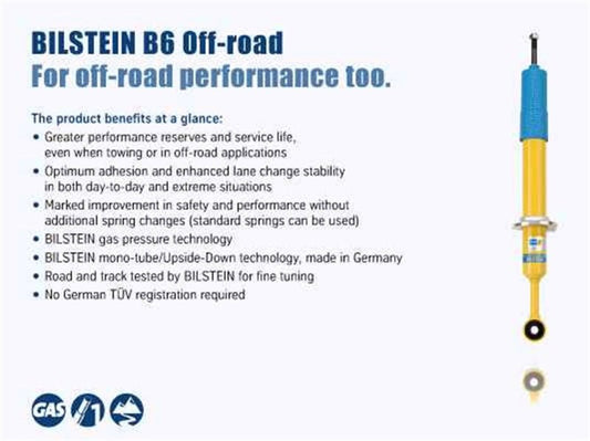 Bilstein - Bilstein 4600 Series 11-14 Jeep Grand Cherokee Front 46mm Monotube Shock Absorber - Demon Performance