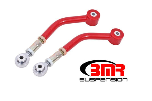 BMR Suspension - BMR 08-17 Challenger Upper Control Arms On-Car Adj. Rod Ends (Polyurethane) - Red - Demon Performance