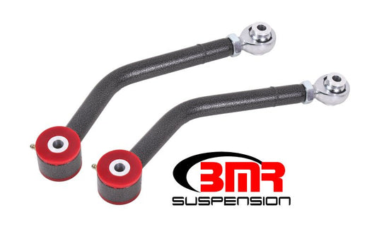 BMR Suspension - BMR 08-17 Challenger Upper Control Arms Single Adj. Rod Ends (Polyurethane) - Black Hammertone - Demon Performance