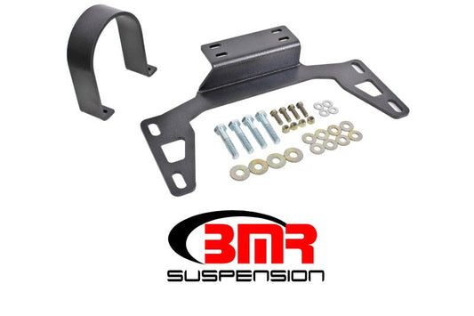 BMR Suspension - BMR 11-14 S197 Mustang Front Driveshaft Safety Loop - Black Hammertone - Demon Performance