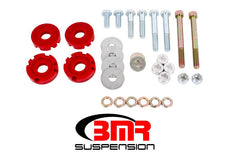 BMR Suspension - BMR 15-17 S550 Mustang Differential Lockout Bushing Kit (Polyurethane) - Red - Demon Performance