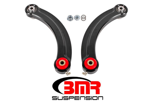 BMR Suspension - BMR 15-17 S550 Mustang Fixed Billet Aluminum Camber Link (Poly/Bearing) - Black - Demon Performance