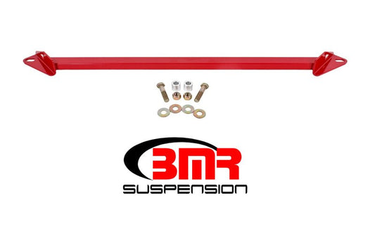 BMR Suspension - BMR 15-17 S550 Mustang Front 2-Point Subframe Chassis Brace - Red - Demon Performance