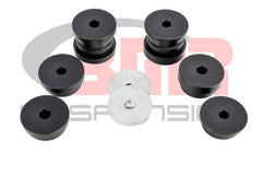 BMR Suspension - BMR 15-17 S550 Mustang Rear Cradle Bushing Kit (Delrin) - Black - Demon Performance