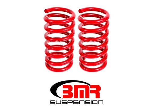 BMR Suspension - BMR 15-17 S550 Mustang Rear Drag Version Lowering Springs - Red - Demon Performance