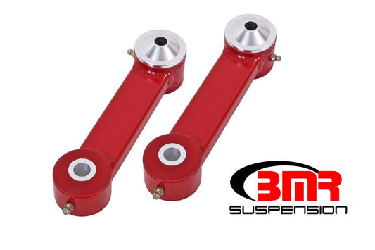 BMR Suspension - BMR 15-17 S550 Mustang Rear Lower Control Arms Vertical Link (Polyurethane) - Red - Demon Performance