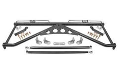 BMR Suspension - BMR 15-20 Ford Mustang Harness Bar - Black Hammertone - Demon Performance