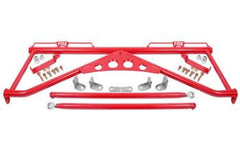 BMR Suspension - BMR 15-20 Ford Mustang Harness Bar - Red - Demon Performance