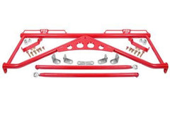 BMR Suspension - BMR 15-20 Ford Mustang Harness Bar - Red - Demon Performance