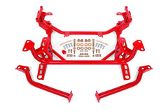 BMR Suspension - BMR 15-20 Ford Mustang Street Version (DOM) K-Member - Red - Demon Performance