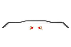 BMR Suspension - BMR 15-22 S550 Mustang Sway Bar Kit Rear Hollow 22mm Non-Adjustable Black Hammertone - Demon Performance