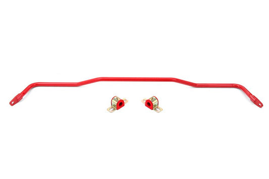BMR Suspension - BMR 15-22 S550 Mustang Sway Bar Kit Rear Hollow 22mm Non-Adjustable Red - Demon Performance