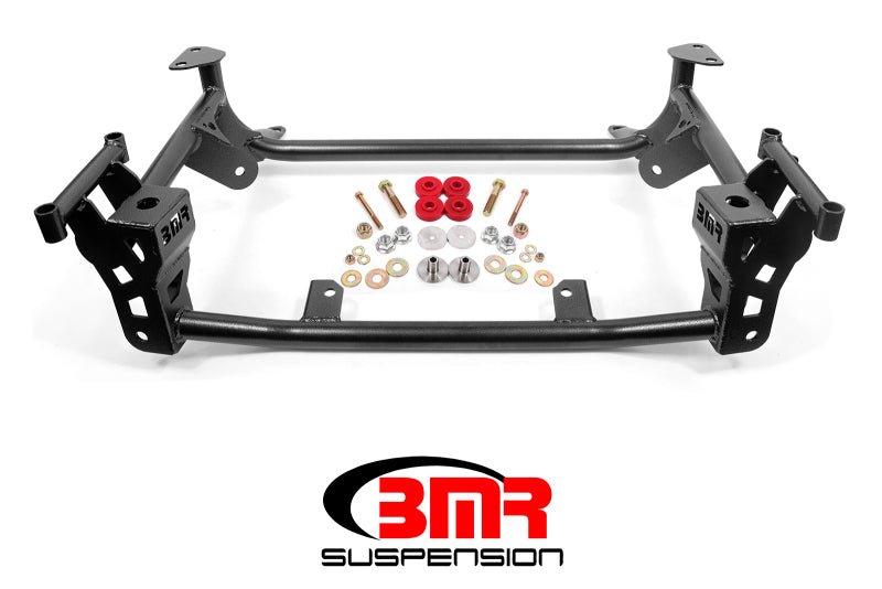 BMR Suspension - BMR 15+ Ford Mustang GT Lightweight K-Member - Black Hammertone - Demon Performance