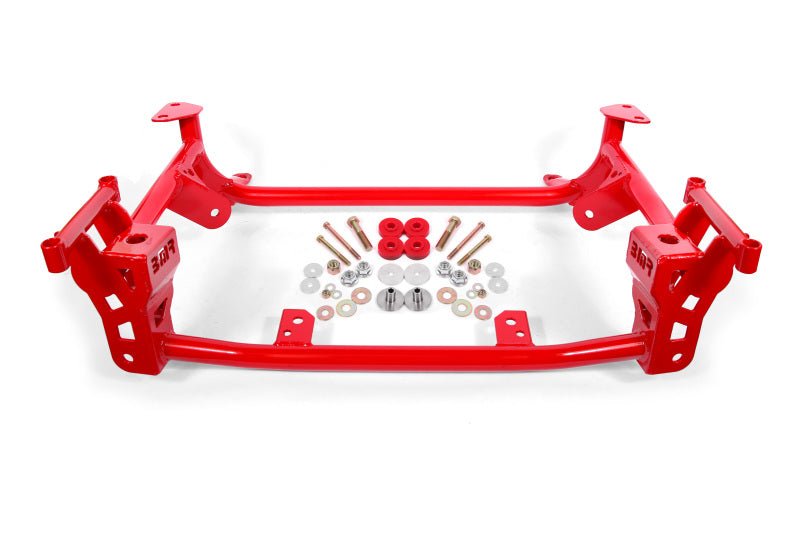 BMR Suspension - BMR 15+ Ford Mustang GT Lightweight K-Member - Red - Demon Performance