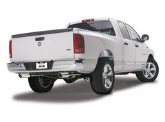 Borla - Borla 09-13 Dodge RAM 1500 5.7L CC/SB w/Fact Sngl Exh C/B 3x2.5in Single Round Rolled Split Rear - Demon Performance