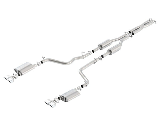 Borla - Borla 09-14 Dodge Challenger R/T 5.7L RWD 2Dr. 2.5in. ATAK CB Exhaust - Dual Split Rear Exit - Demon Performance