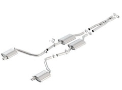 Borla - Borla 15-16 Dodge Charger 3.6L V6 S-Type Cat Back Exhaust (Uses Factory Valence) - Demon Performance