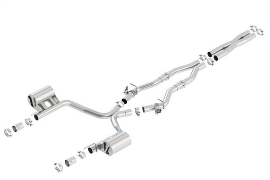 Borla - Borla 16-17 Dodge Challenger R/T 5.7L MT/AT ATAK Catback Exhaust (w/MDS Valves ONLY) - Demon Performance