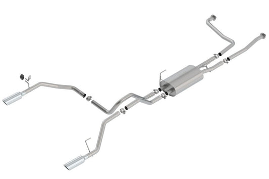 Borla - Borla 16-19 Nissan Titan 5.6L V8 2WD/4WD S-Type Catback Exhaust - Demon Performance