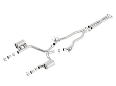 Borla - Borla 2015-2022 Charger SRT 392 / Scat Pack 6.4L Atak Catback Exhaust Single Split Rear Exit - Demon Performance