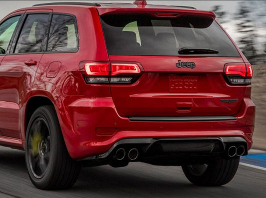 Borla - Borla 2018+ Jeep Grand Cherokee TrackHawk 6.2L V8 AWD 3in ATAK CatBack Exhaust (Uses Factory Tips) - Demon Performance