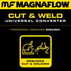 MagnaFlow California Grade CARB Compliant Universal Catalytic Converter 3.00 CA 4in Spun
