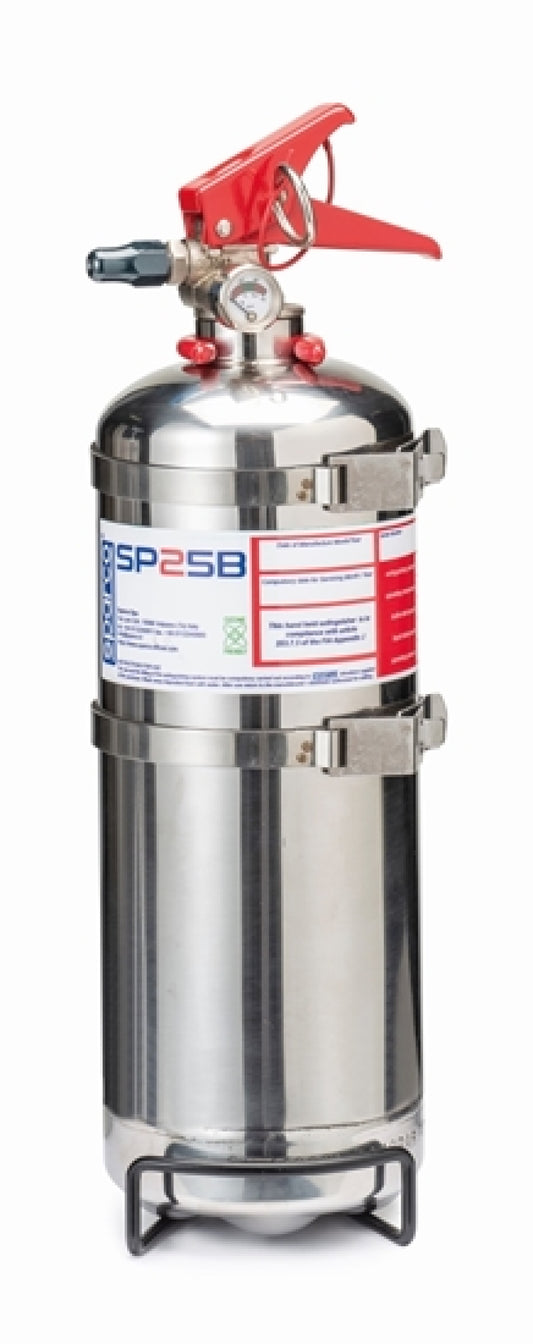 Sparco 2 Liter Handheld Steel NOVEC Extinguisher