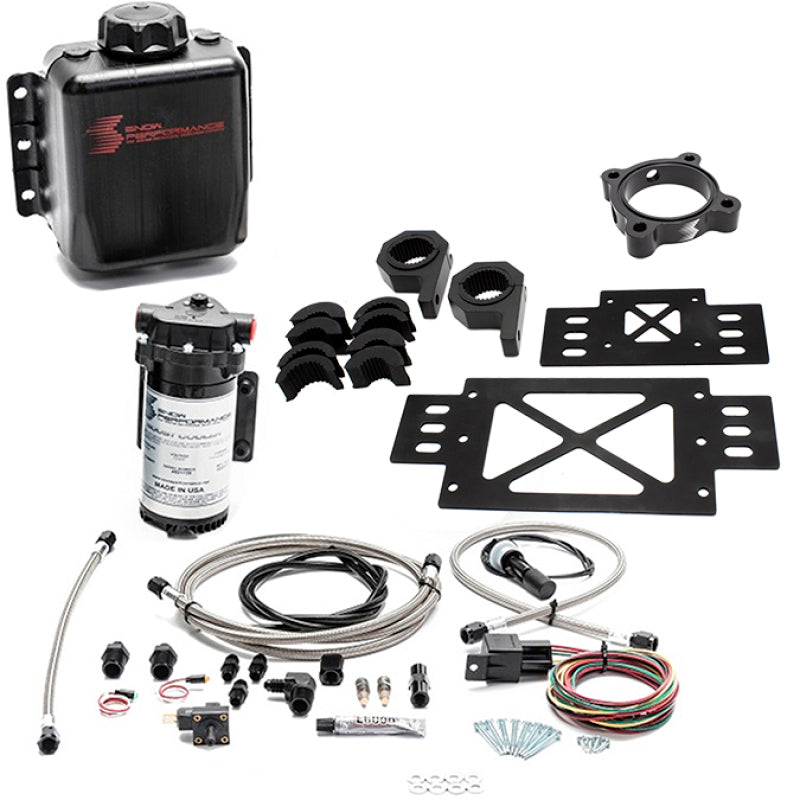 Snow Performance Stg 1 Boost Cooler RZR Turbo Water Methanol Injection Kit (SS Braid Line & 4AN)