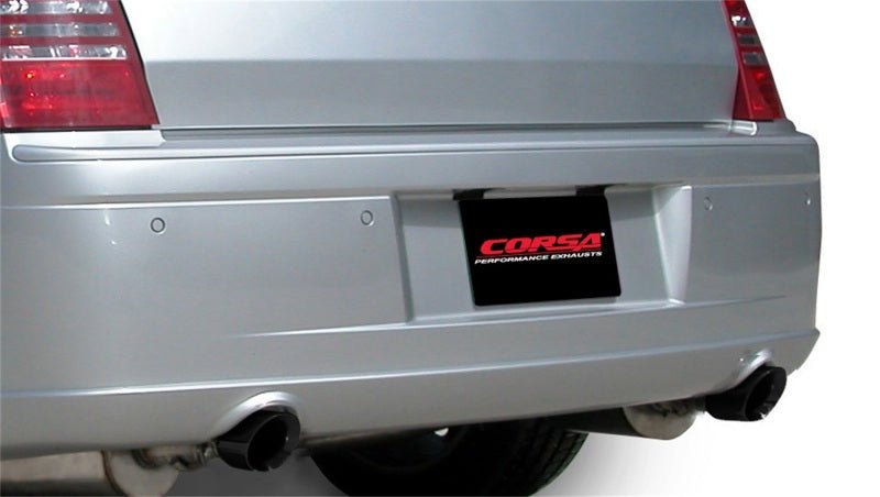 CORSA Performance - Corsa 05-10 Dodge Charger R/T 5.7L V8 Black Xtreme Cat-Back Exhaust - Demon Performance