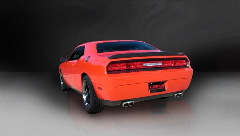 CORSA Performance - Corsa 08-10 Dodge Challenger SRT-8 6.1L V8 Polished Xtreme Cat-Back Exhaust - Demon Performance