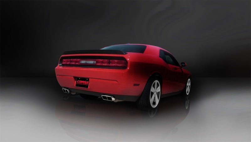 CORSA Performance - Corsa 09-10 Dodge Challenger R/T 5.7L V8 Auto Polished Xtreme Cat-Back Exhaust - Demon Performance