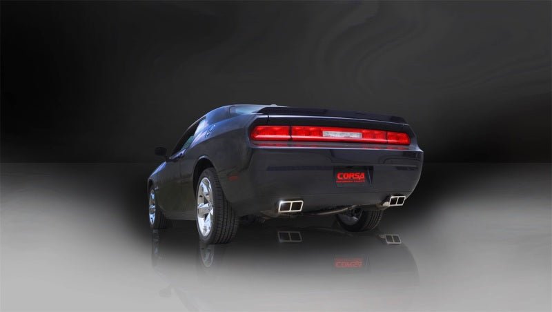 CORSA Performance - Corsa 11-13 Dodge Challenger R/T 5.7L V8 Polished Xtreme Cat-Back Exhaust - Demon Performance