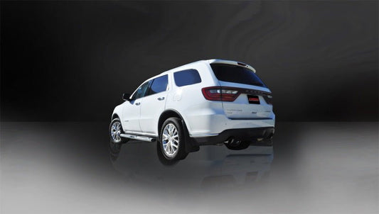 CORSA Performance - Corsa 11-14 Dodge Durango 5.7L V8 Black Sport Dual Rear Cat-Back Exhaust - Demon Performance