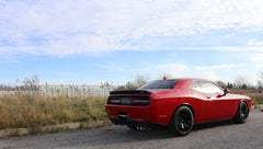 CORSA Performance - Corsa 15-17 Dodge Challenger Hellcat Dual Rear Exit Extreme Exhaust w/ 3.5in Polished Tips - Demon Performance