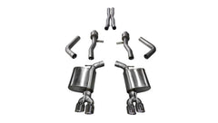 CORSA Performance - Corsa 15-17 Dodge Challenger Hellcat Dual Rear Exit Sport Exhaust w/ 3.5in Polished Tips - Demon Performance