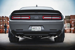 CORSA Performance - Corsa 15-21 Challenger SRT/Hellcat/Demon/Redeye 2.75in Valved CB DR Exit w/ Twin 3.5in Pol Pro Tips - Demon Performance