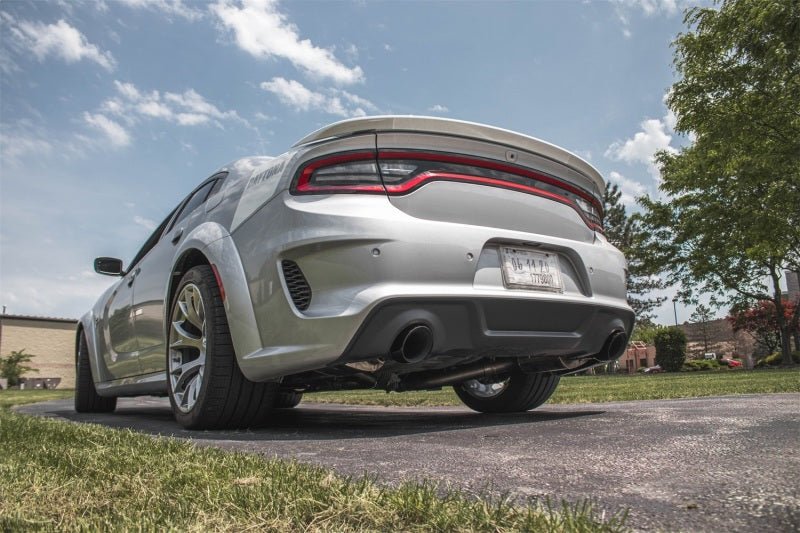 CORSA Performance - Corsa 15-21 Charger SRT/Hellcat/Redeye 2.75in Valved Catback Dual Rear Exit w/ Single 4.5in Pol Tips - Demon Performance