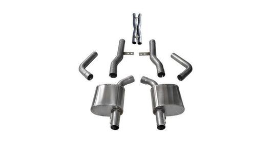 CORSA Performance - Corsa 17-18 Dodge Charger/Chrysler 300 5.7L V8 Xtreme Cat-Back Dual Rear Exit w/o Tips - Demon Performance