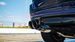 CORSA Performance - Corsa 18-20 Jeep Grand Cherokee TrackHawk 6.2L Xtreme Cat-Back Dual Rear Exit w/4.5in Black Tips - Demon Performance