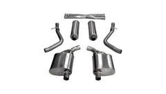 CORSA Performance - Corsa 2015 Dodge Charger / Chrysler 300 5.7L V8 V8 Polished Sport Cat-Back - Demon Performance