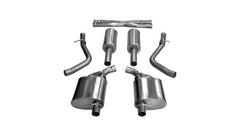 CORSA Performance - Corsa 2015 Dodge Charger / Chrysler 300 5.7L V8 V8 Polished Xtreme Cat-Back - Demon Performance