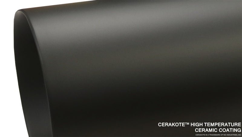 CORSA Performance - Corsa 2019 Ram 1500 5.7L Crew Cab w/ 57in or 76in Bed Cat-Back Dual Rr Exit 5in Blk Cerakote Tips - Demon Performance