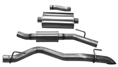 CORSA Performance - Corsa 2020 Jeep Gladiator JT 3.0in Cat-Back Touring Single Side Exit w/ Turn Down Tip - Demon Performance