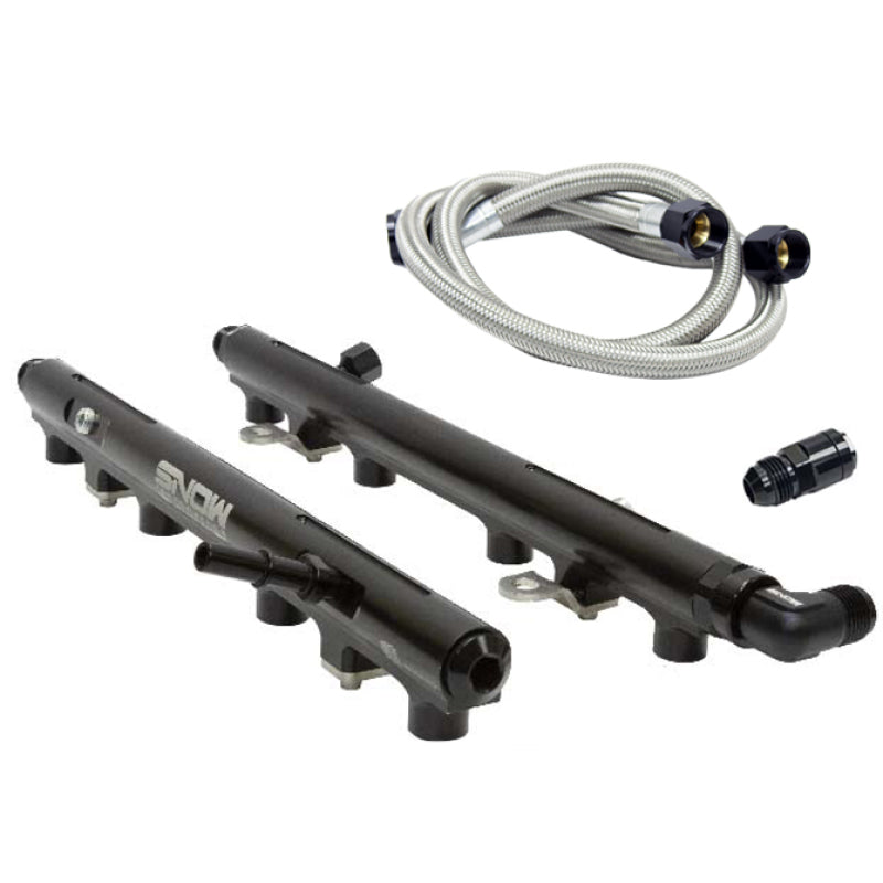 Snow 2018+ Ford Coyote Factory Hookup Fuel Rail Kit (Pair)
