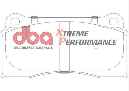 DBA - DBA 09-11 Nissan GT-R XP650 Rear Brake Pads - Demon Performance