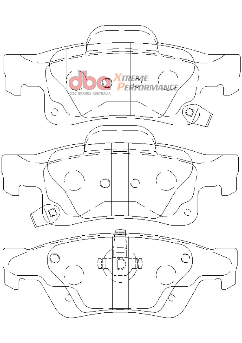 DBA - DBA 10-15 Camaro XP650 Front Brake Pads - Demon Performance