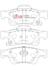 DBA - DBA 10-15 Camaro XP650 Front Brake Pads - Demon Performance