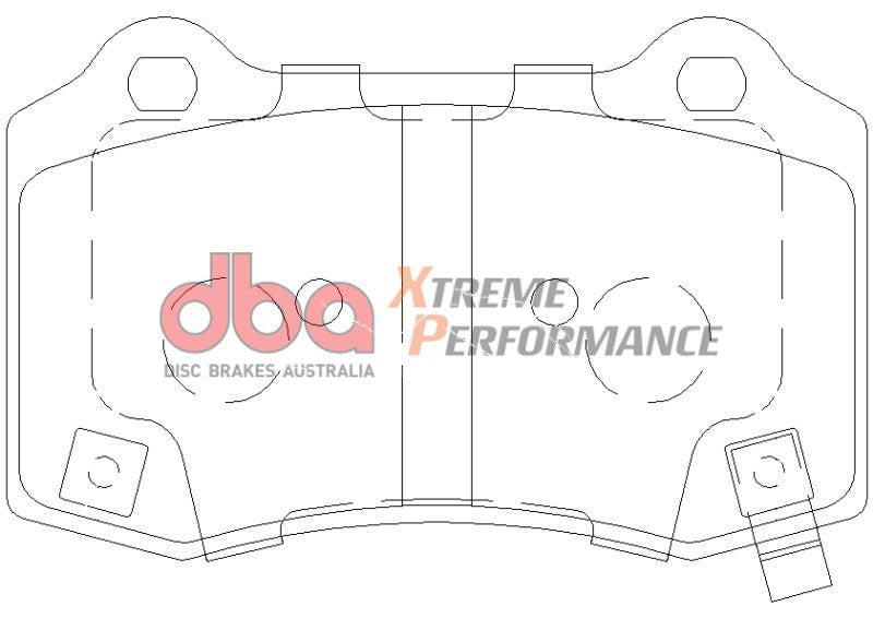 DBA - DBA 2010 Camaro SS XP650 Rear Brake Pads - Demon Performance