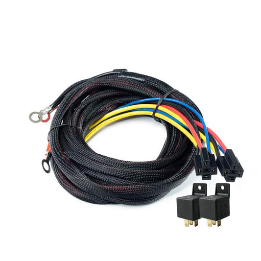 DeatschWerks - DeatschWerks Dual-Pump Universal Kit to Hardwire Two Fuel Pumps to Battery - Demon Performance
