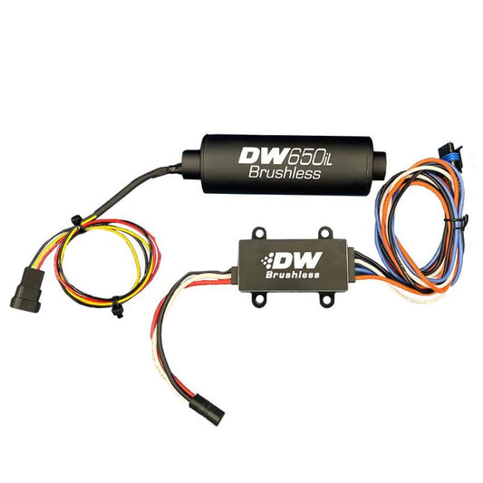 DeatschWerks - DeatschWerks DW650iL Series 650LPH In-Line External Fuel Pump w/ PWM Controller - Demon Performance